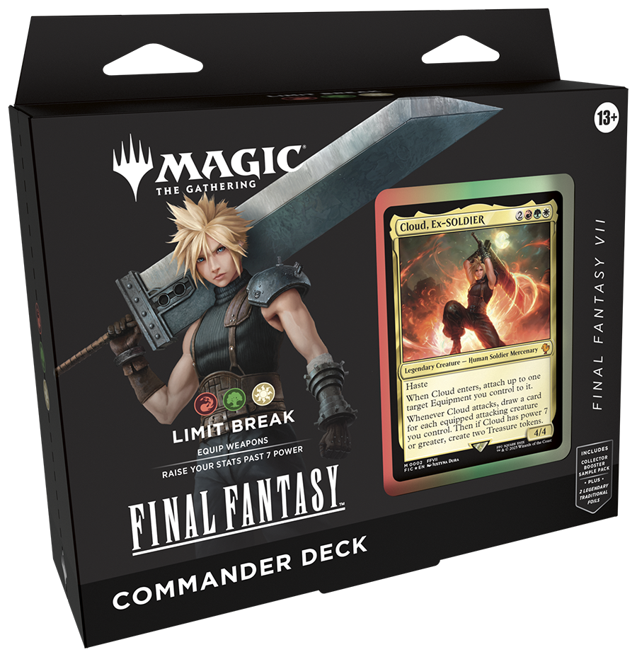 MTG: FINAL FANTASY Commander Deck - FINAL FANTASY VII Limit Break - Co Popular Universe MTG: FINAL FANTASY Commander Deck - FINAL FANTASY VII Limit Break - Co Popular Universe