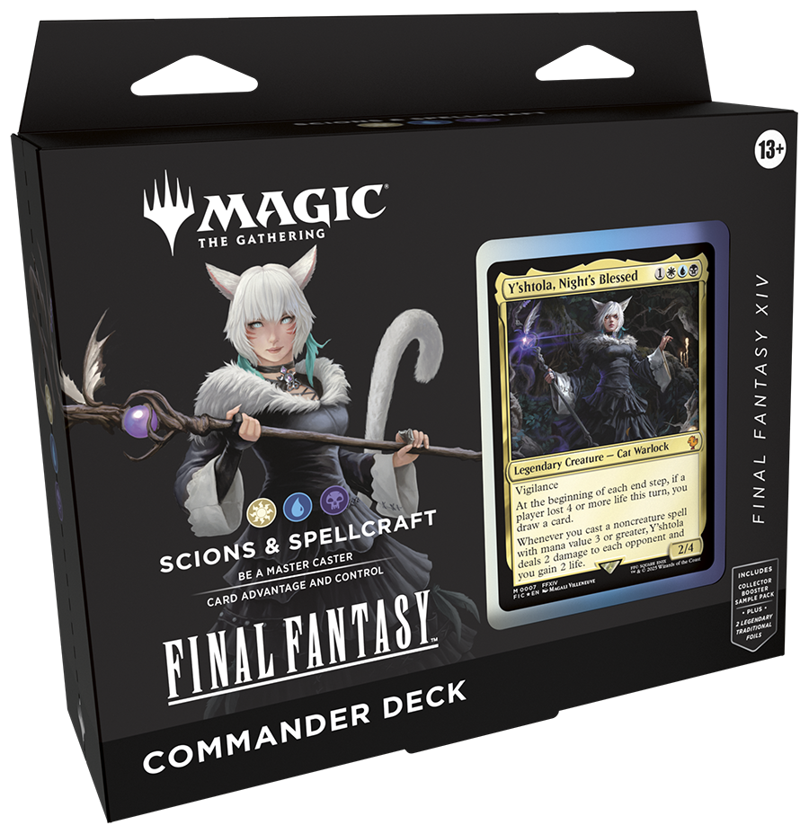 MTG: FINAL FANTASY Commander Deck - FINAL FANTASY XIV Scions & Spellcr MTG: FINAL FANTASY Commander Deck - FINAL FANTASY XIV Scions & Spellcr