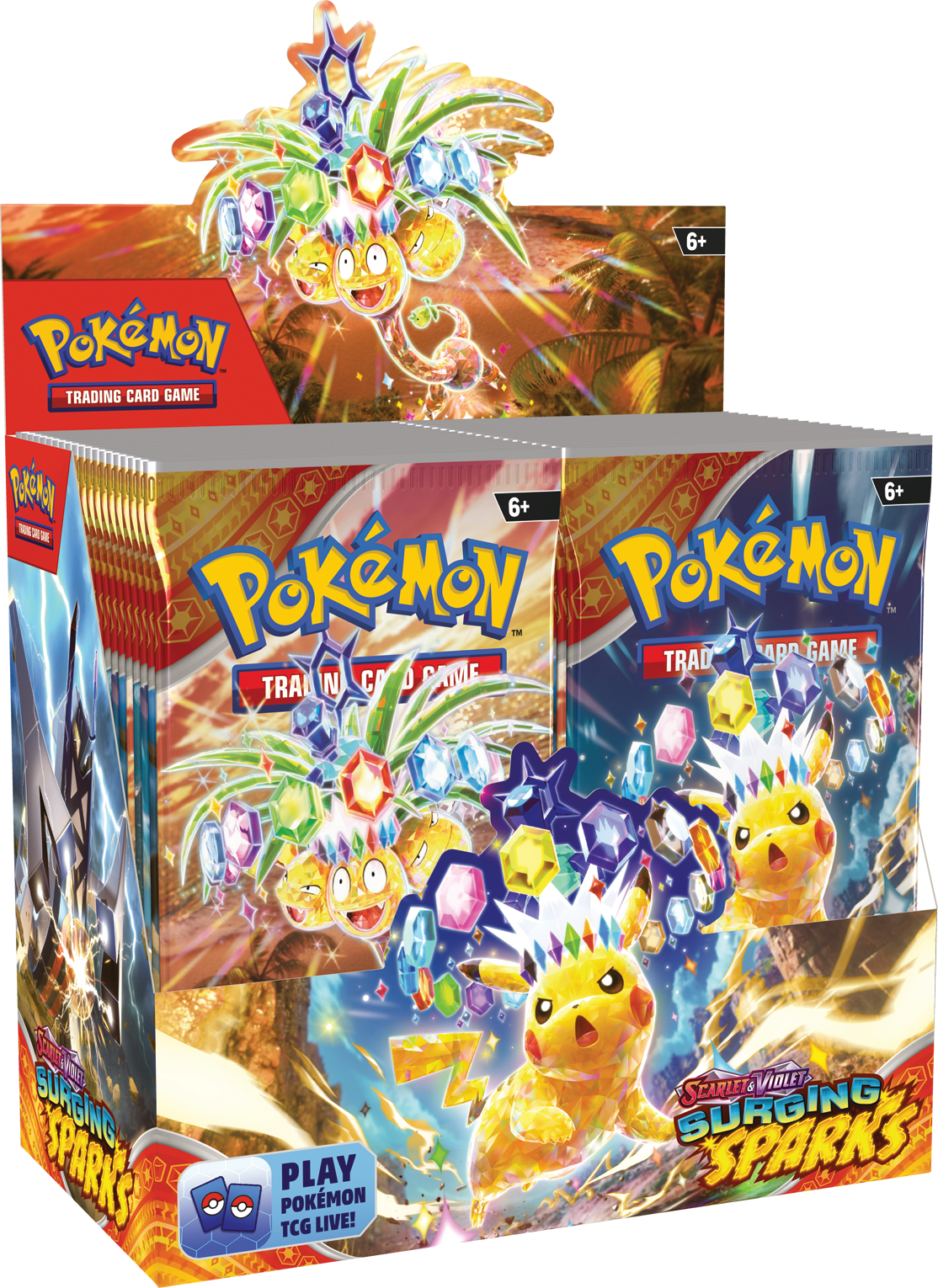 Pokmon TCG: Scarlet & Violet - Surging Sparks Booster Display Box (36 Pokmon TCG: Scarlet & Violet - Surging Sparks Booster Display Box (36
