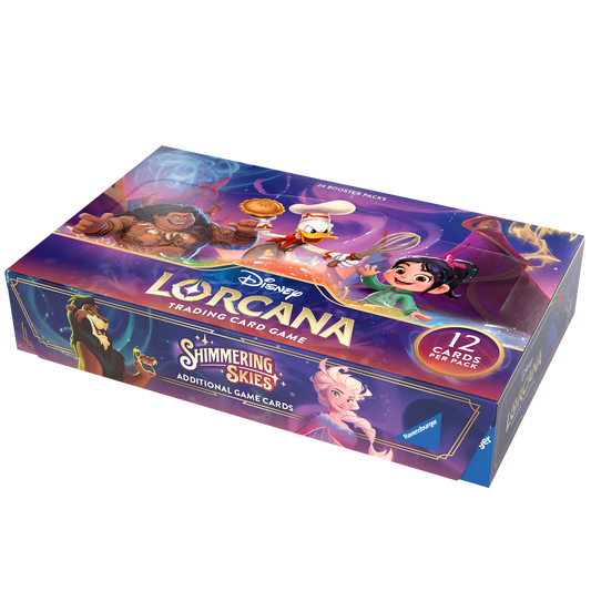 Disney Lorcana: Shimmering Skies booster box with 24 packs
