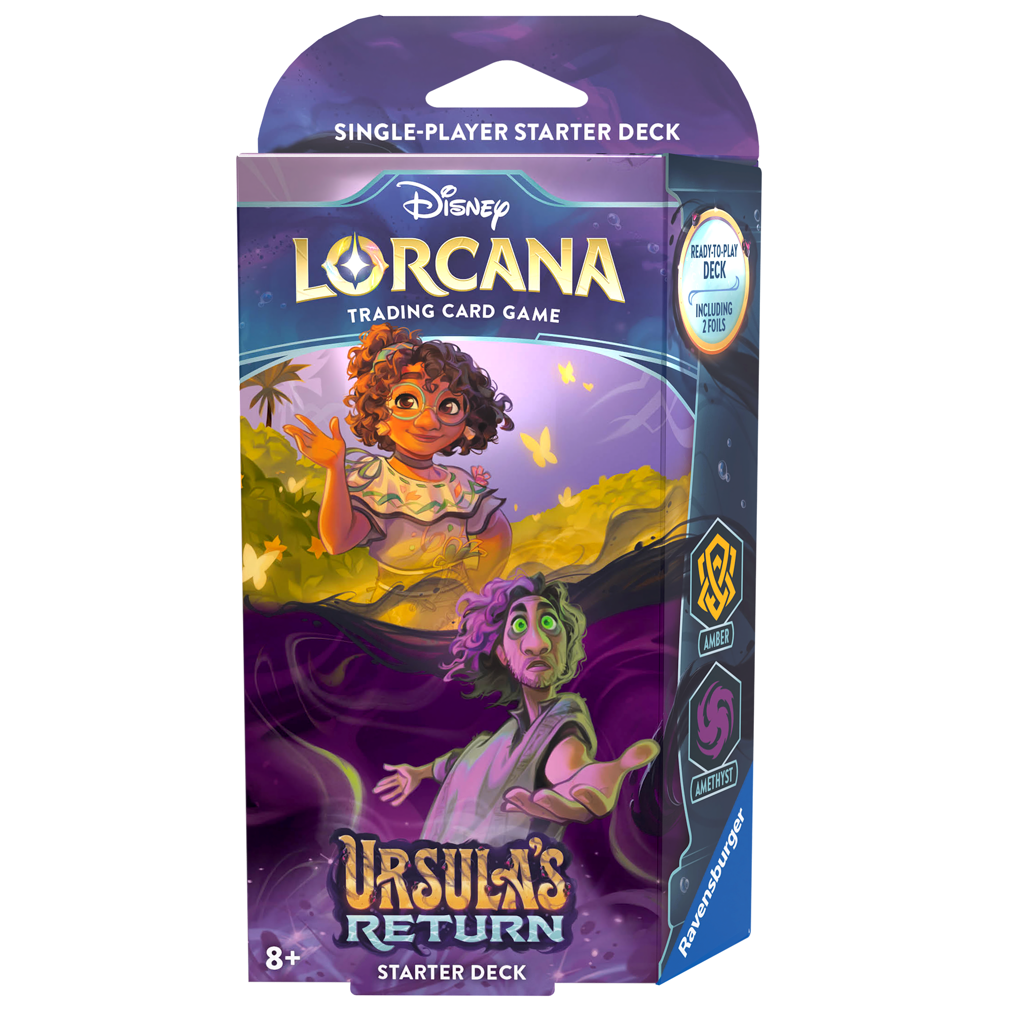 Disney Lorcana: Ursula's Return Starter Deck (Amber & Amethyst)