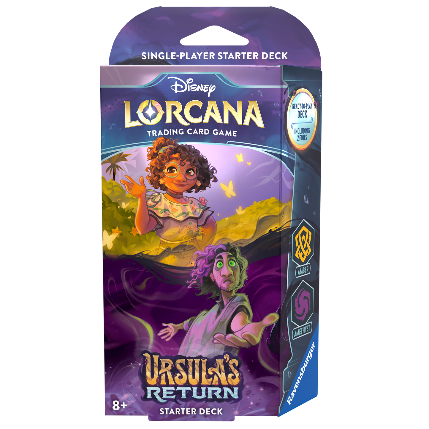 Disney Lorcana: Ursula's Return Starter Deck (Amber & Amethyst) Disney Lorcana: Ursula's Return Starter Deck (Amber & Amethyst)