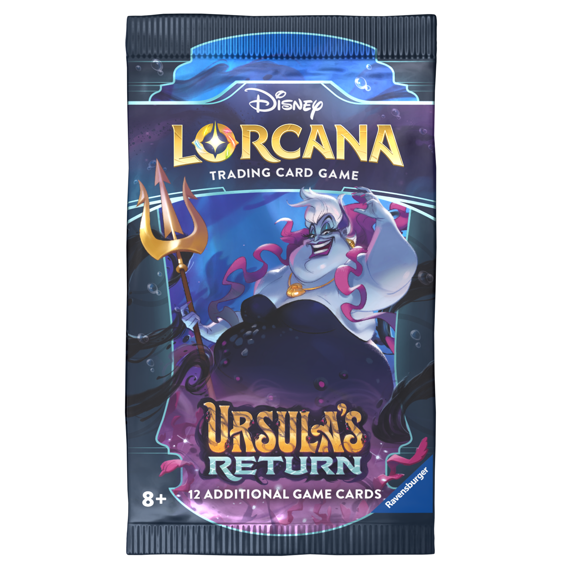 Disney Lorcana: Ursula's Return Starter Deck (Sapphire & Steel) Popular Universe Disney Lorcana: Ursula's Return Starter Deck (Sapphire & Steel) Popular Universe