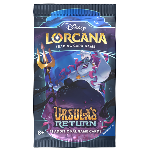 lorcana ursula starter deck Disney Lorcana: Ursula's Return Starter Deck (Sapphire & Steel)– Popular Universe