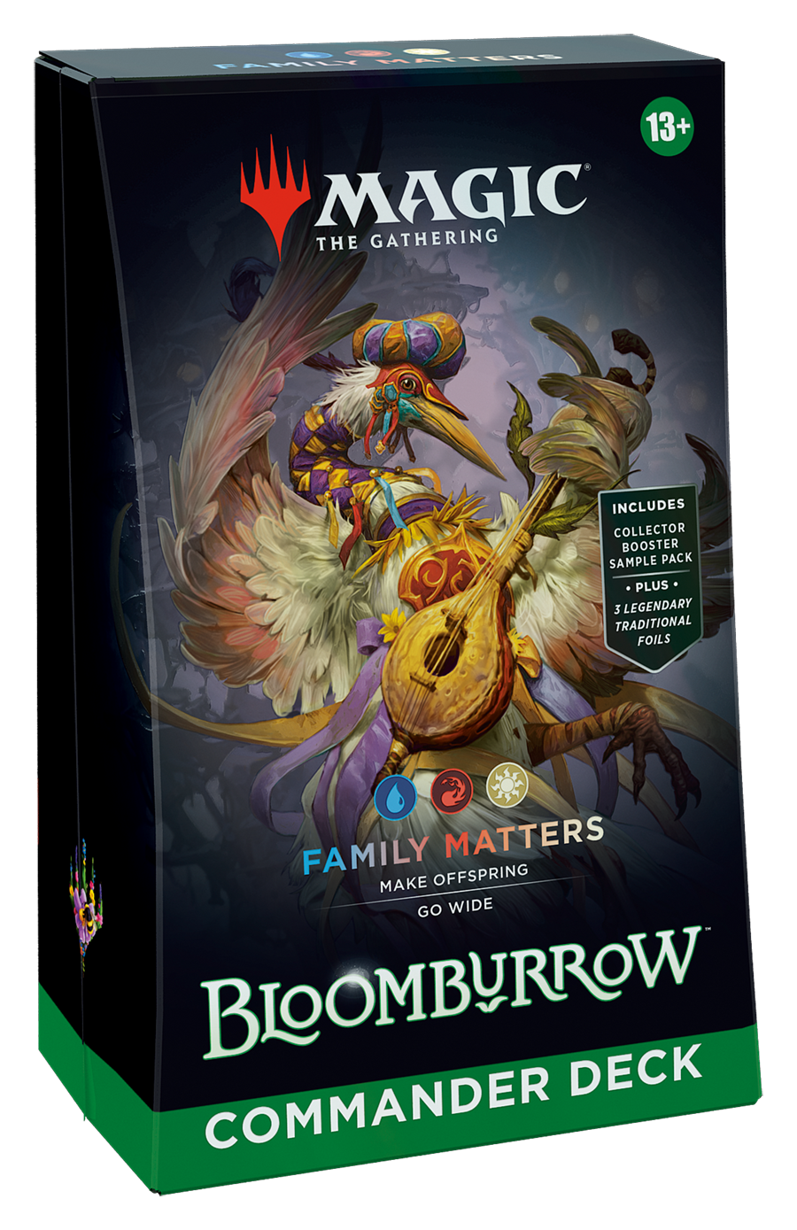 MTG: Bloomburrow Commander Deck Family Matters front