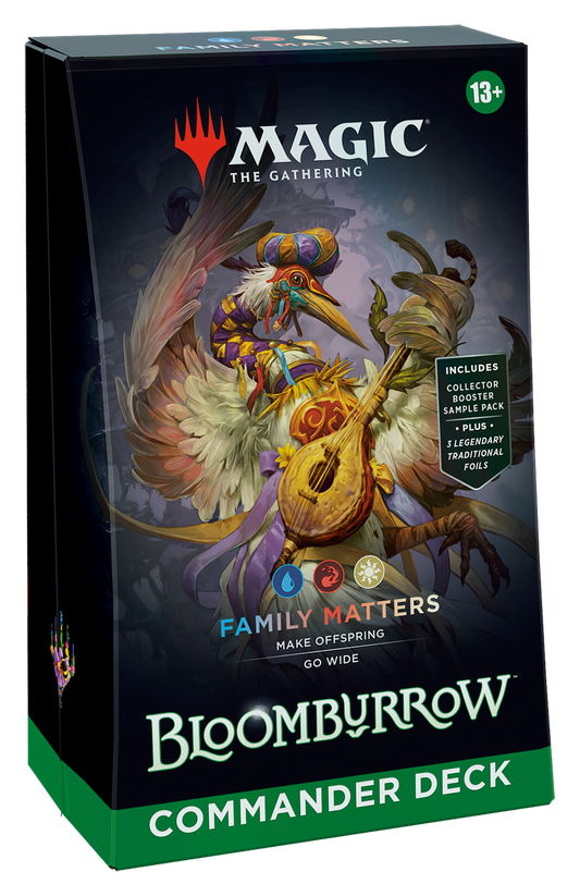 MTG: Bloomburrow Commander Deck Family Matters front