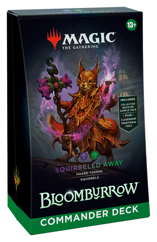 MTG: Bloomburrow Commander Deck Squirreled Away front