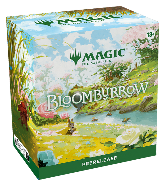 MTG: Bloomburrow Prerelease box front