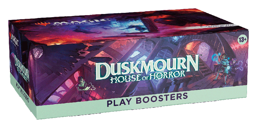 MTG Duskmourn House of Horror Play Boosters display box