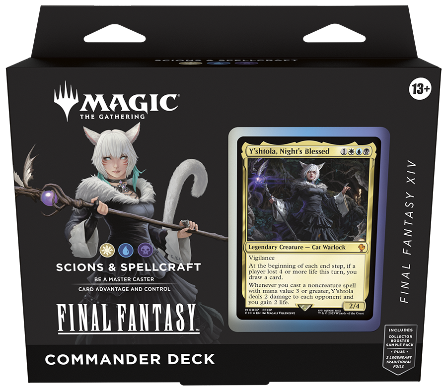 final fantasy y'shtola mtg MTG: FINAL FANTASY Commander Deck