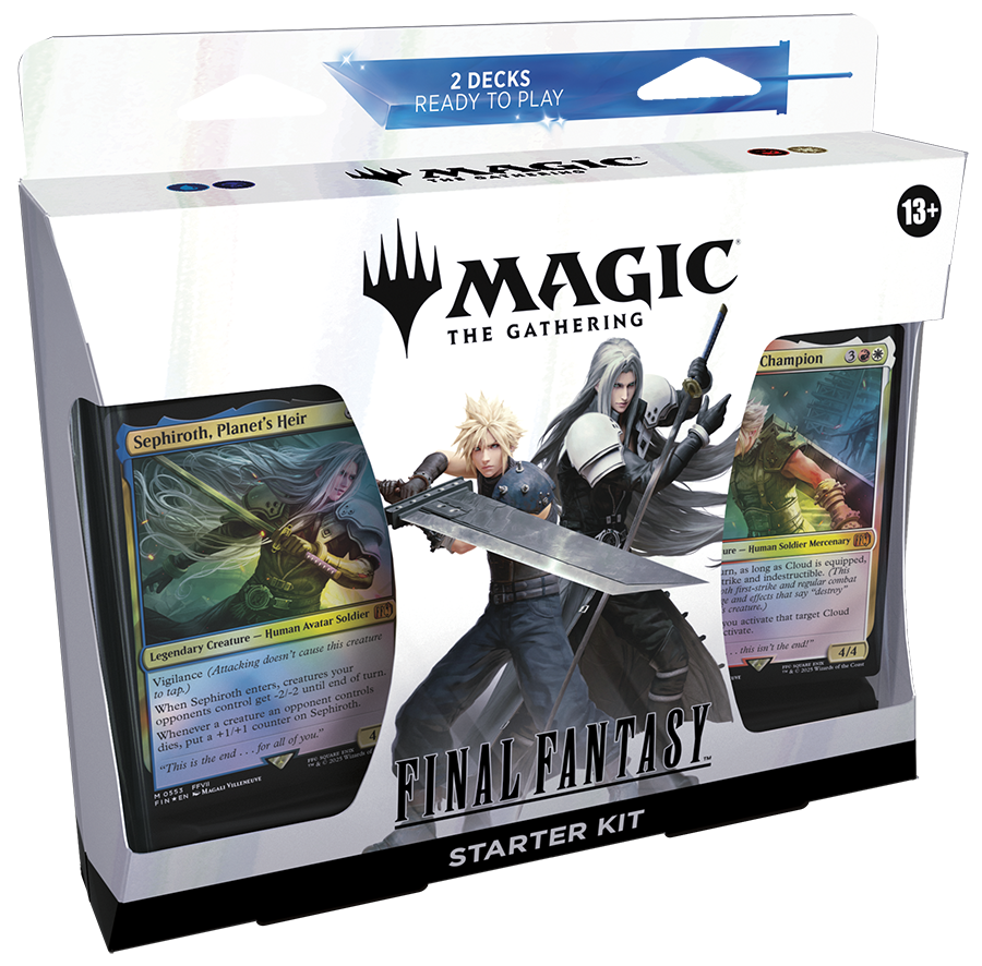 MTG: FINAL FANTASY - Starter Kit - FINAL FANTASY (FIN) PRE-SALE Popular Universe MTG: FINAL FANTASY - Starter Kit - FINAL FANTASY (FIN) PRE-SALE Popular Universe