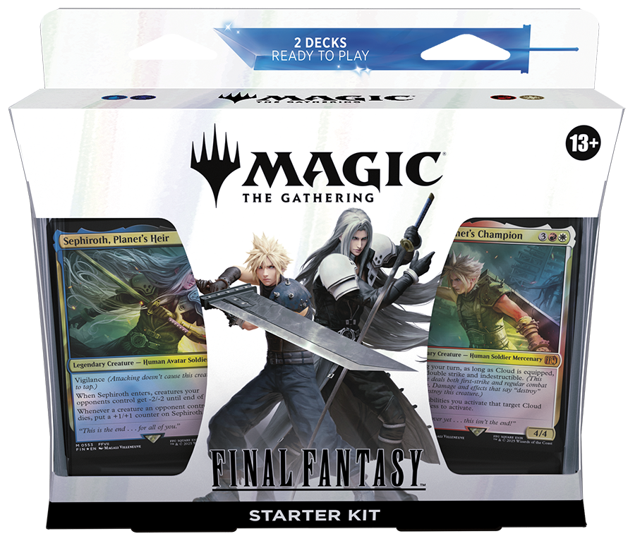 MTG: FINAL FANTASY - Starter Kit - FINAL FANTASY (FIN) PRE-SALE Popular Universe MTG: FINAL FANTASY - Starter Kit - FINAL FANTASY (FIN) PRE-SALE Popular Universe