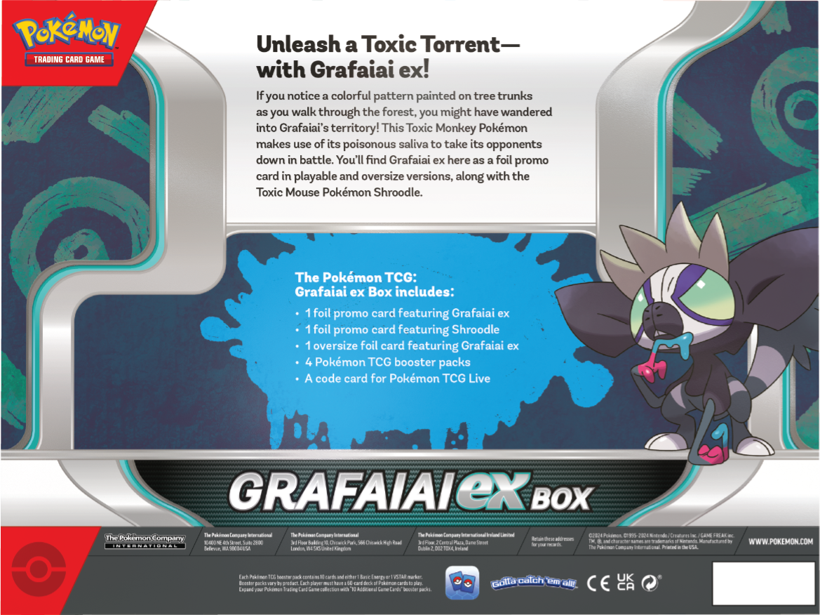 Grafaiai ex Box back