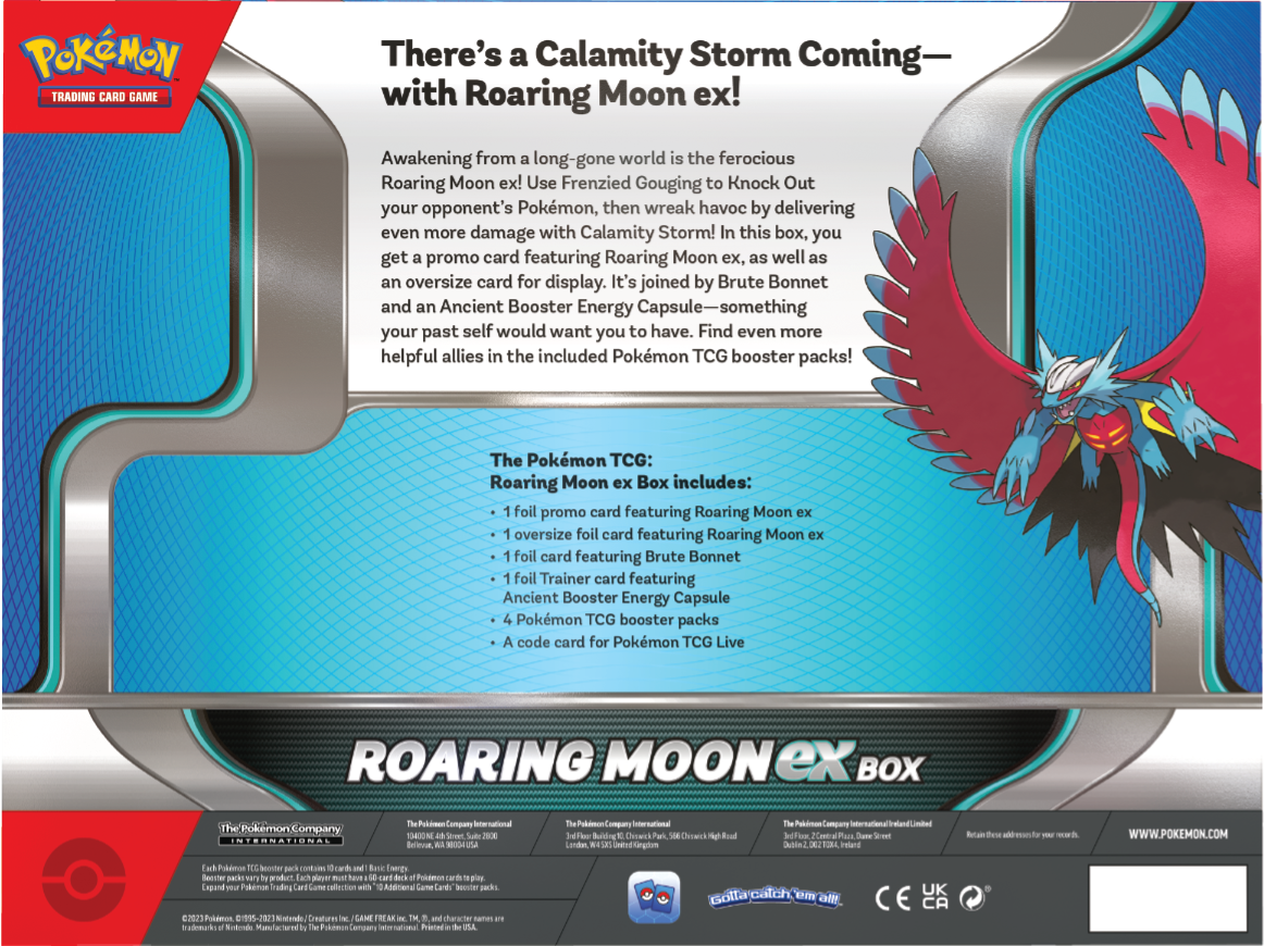 Pokémon TCG: ex Box Roaring Moon