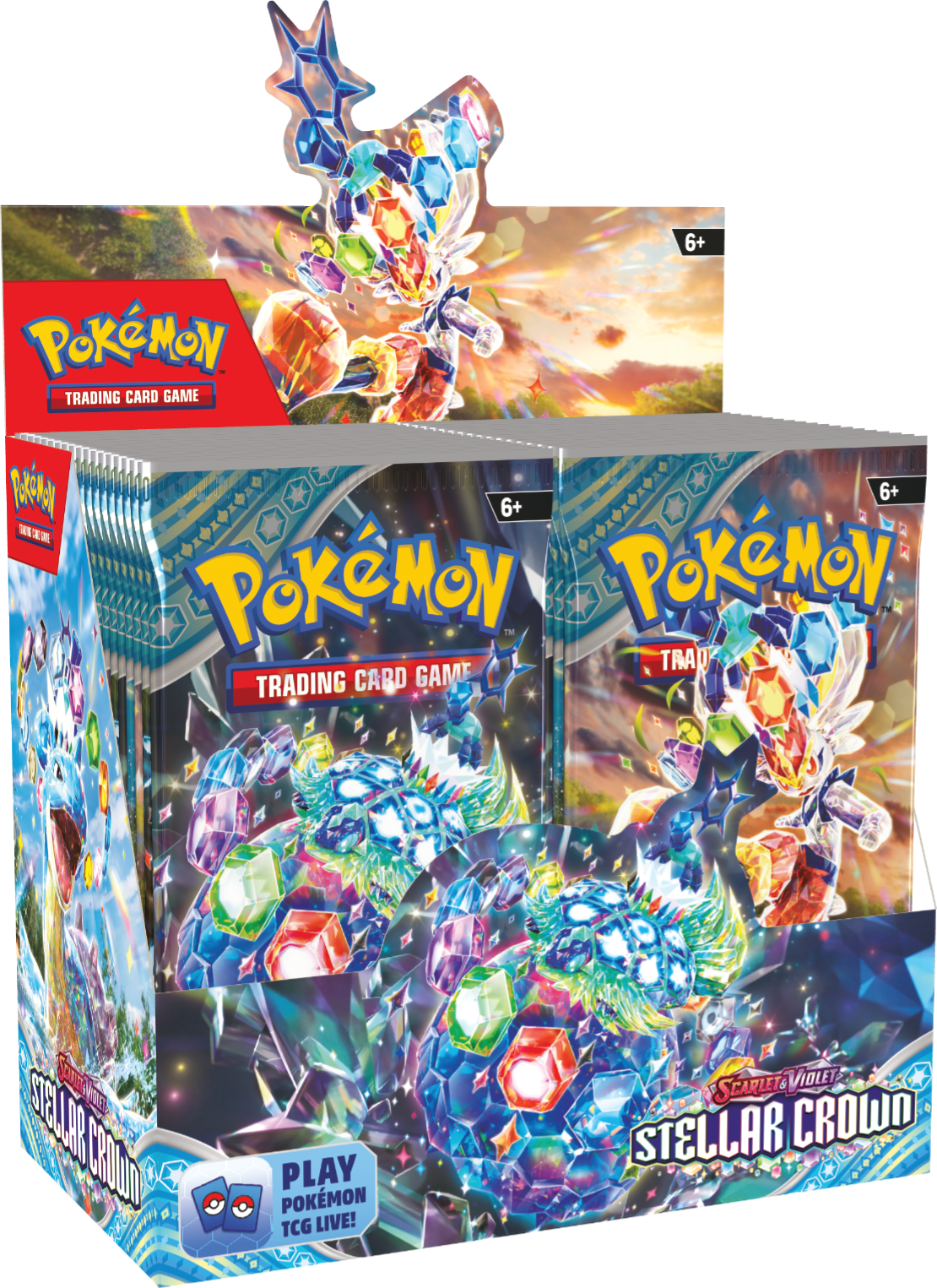 Pokemon Scarlet and Violet Surging Sparks Booster Display of 36 packs