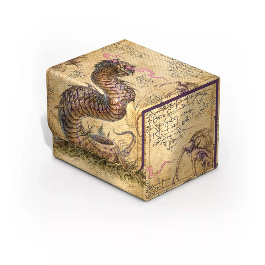 The other side of the Rottenmouth Viper deck box, showing an illustration of a fang dripping with venom