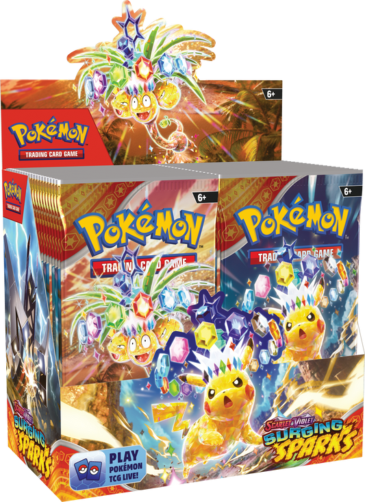 Pokémon TCG: Scarlet & Violet - Surging Sparks Booster Display Box (36 Packs)